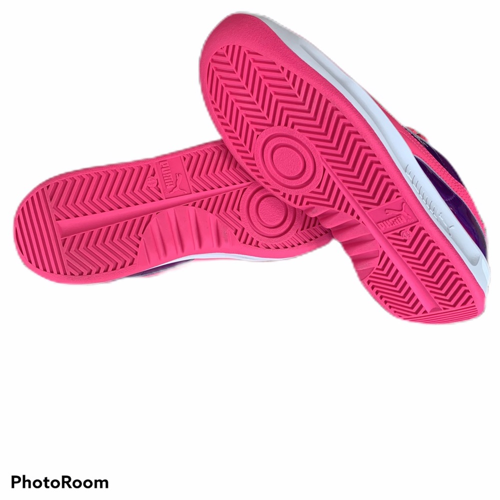 “REASONABLE OFFERS”! Puma Pink & Purple Women's Sneakers! All Eyes Will Be On U💕 - Picture 4 of 6